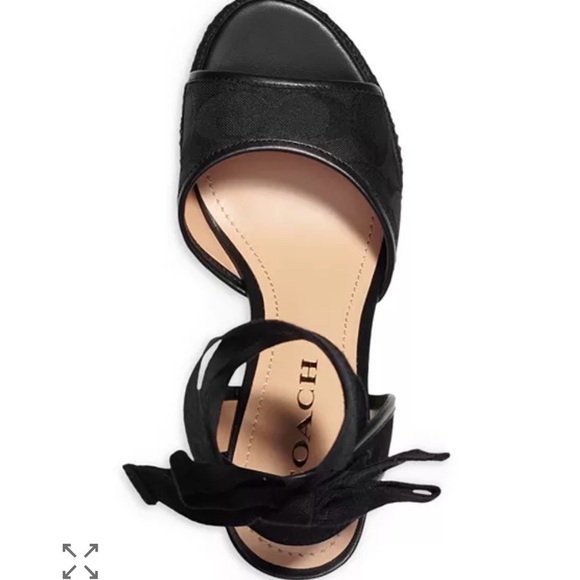 COACH Page Espadrilles RARE Unavailable online size 7.5 - Picture 7 of 13